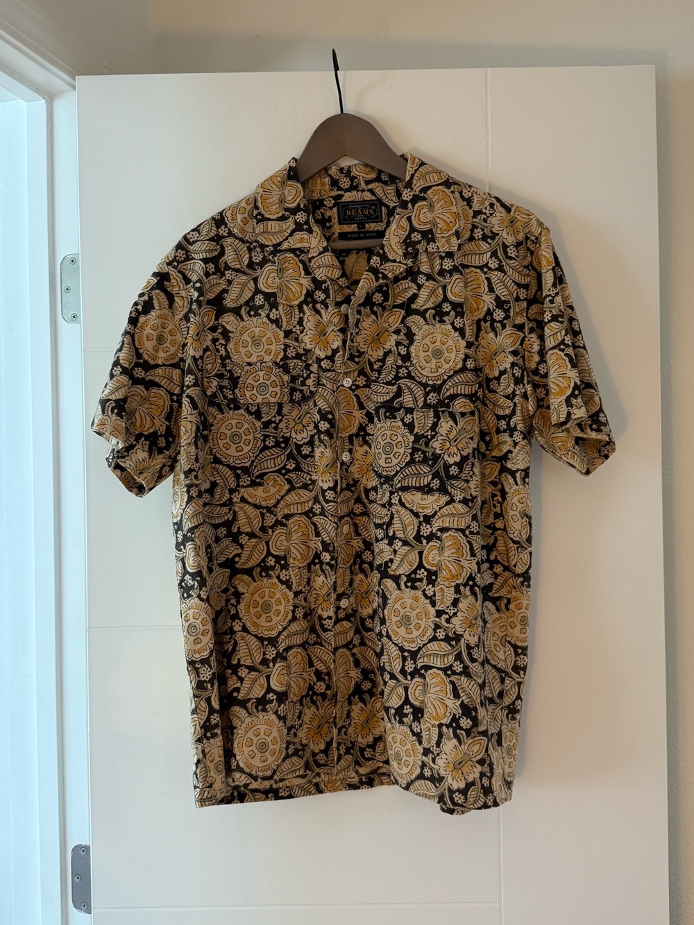 Beams Button-Up Camp Shirt